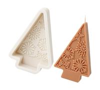 Moule en silicone en forme de flocon de neige pour aromathérapie, décoration de bureau, décoration d'intérieur, fabrication de savon de vacances