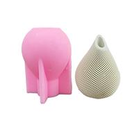 Moule en silicone en forme de goutte d'eau pour plantes grasses, béton, pétales de fleurs, vase en ciment de plâtre, support pour plantes en argile, moule pour résine