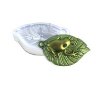 Moule en silicone en forme de grenouille pour enfants facile à nettoyer pour porte-clés décoratif