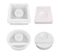 Moule en silicone en forme de lapin - Bougeoir en forme de cœur - Résine époxy - Pour la décoration de la maison - En silicone - Cœur - Bougies sexe