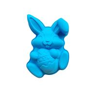 Moule À Gâteau En Silicone En Forme De Lapin De Pâques Outil De Cuisson Au Chocolat Pour La Boulangerie À Domicile Couleur Aléatoire