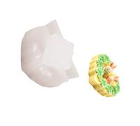 Moule en Silicone en forme de lapin et de trèfles, pour la fabrication de savon à bougies, en forme de cœur