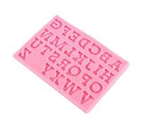 Moule en silicone en forme de lettre pour décoration de gâteau pour la fabrication de fondants au chocolat, cupcakes, moules à fondants pour Noël en silicone pour outils