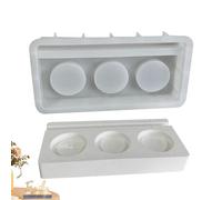 Moule en silicone en forme de lettres familiales, moules en silicone pour bougeoirs, combinaison de bougeoirs, moules en résine de mots allemands, moule à bougie, moule à savon en résine époxy pour