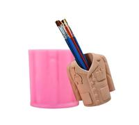 Moule en silicone en forme de manteau de médecin, pot de fleurs en plâtre, ciment pour pot de fleurs, fabrication de fournitures pour les amateurs d'artisanat, fournitures éducatives, projets