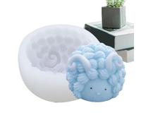 Moule en silicone en forme de mouton, moule en silicone 3D pour la cuisson de Pâques, moules à bonbons DIY pour faire des gâteaux faits maison, des chocolats, des bonbons