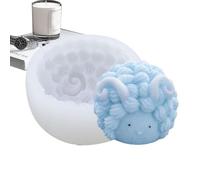 Moule en silicone en forme de mouton | Moules en silicone pour four, réfrigérateur, micro-ondes, anti-adhésif, passe au lave-vaisselle, flexible pour la cuisine