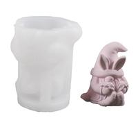 Moule en silicone en forme de nain parfait pour les travaux manuels de savons et fondants