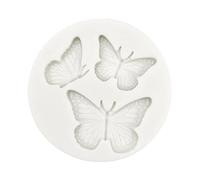 Moule en silicone en forme de papillon - Outil de cuisson au chocolat - 2 styles pour la cuisson de gâteaux Decora