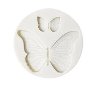 Moule en silicone en forme de papillon - Outil de cuisson au chocolat - 2 styles pour la cuisson de gâteaux Decora - Moules à chocolat en silicone pour enfants