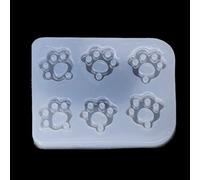 Moule en silicone en forme de patte de griffe pour fabrication de bijoux et pendentifs en résine époxy