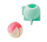 Moule en silicone en forme de pêche pour décoration de gâteaux et de crème glacée, chocolat, accessoires de cuisine, moule de cuisson en silicone de qualité alimentaire