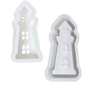 Moule en silicone en forme de phare pour bougeoir
