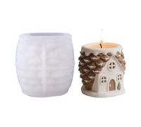 Moule en silicone en forme de pomme de pin réaliste, fait à la main, pour pots de fleurs artistiques et récipients décoratifs, moule en silicone pour bijoux en résine