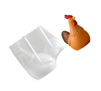 Moule en silicone en forme de poulet, parfait pour la fabrication de textures, décoration d'intérieur, projet créatif, coffret cadeau, moule d'ornement