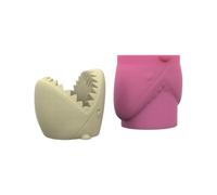 Moule en silicone en forme de requin pour pots de fleurs uniques - Outil de moulage de ciment robuste - Décoration d'intérieur