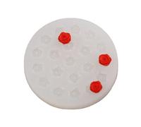 Moule en silicone en forme de rose pour décoration de gâteaux, cupcakes, chocolats, fondants en forme de roses