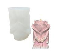 Moule en silicone en forme de rose pour moulage de résine et projets d'art à la maison Moule d'aromathérapie