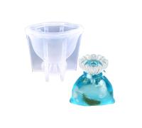 Moule en silicone en forme de sac de bénédiction pour la fabrication de bijoux et pendentifs en résine