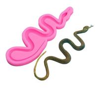 Moule en Silicone en Forme de Serpent Moule en Silicone pour Reptile Animal Simulation en Forme de Serpent Moule en résine pour la décoration de la Maison