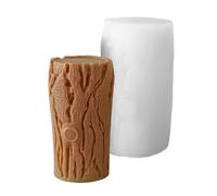 Moule en silicone en forme de souche d'arbre parfait pour la fabrication artistique et l'amélioration de l'esthétique de la maison