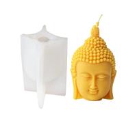 Moule en silicone en forme de tête de bouddhas - Moule créatif en silicone - Bouddhisme d'Asie du Sud-Est