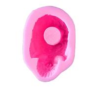 Moule en silicone en forme de tête de mort pour cendrier, pot de fleurs, pot de fleurs, pot de fleurs, pot de fleurs, pot de fleurs, pot de fleurs époxy