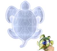 Moule en silicone en forme de tortue de 7 48 pouces moule en résine époxy facile à démouler réutilisable bricolage 3D grands animaux marins moules en silicone pour la décoration murale la maiso