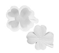 Moule en silicone en forme de trèfle - Moules en silicone en forme de trèfle | Moules à fondant pour la Saint-Patrick | Quatre moules en résine de silicone Lea-f | Moule en résine en