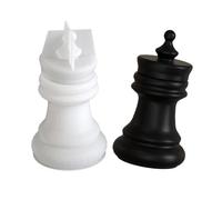 Moule en silicone en forme d'échecs unique, moule réutilisable pour décoration de bijoux