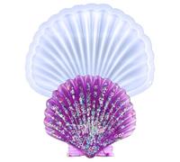 Moule en silicone en forme d'étoile de mer - Moule en silicone semi-dimensionnel en résine époxy - Grand moule en silicone pour décoration de Noël à suspendre au mur - Décoration de la maison - Visage