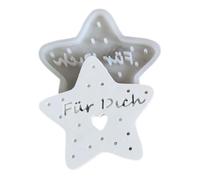 Moule en silicone en forme d'étoile Ornements de table saisonniers à | Empreinte Figure Étoile En Silicone Pour jardin, bonbons, chocolat, savon, desserts, fondant, UN