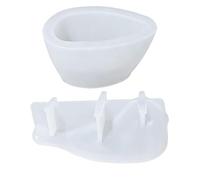 Moule en silicone en forme d'oiseau pour bougies, réutilisable, facile à détacher, moules à savon en silicone, pour travaux manuels, décorations de maison, savon, argile à modeler, bougies, boîte de