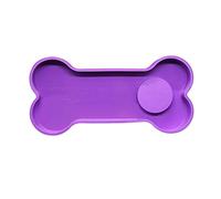 Moule en silicone en forme d'os de chien en forme d'os de monument en résine époxy UV pour pierre tombale de chien fait à la main pour chaîne moule en résine moule en silicone kit de mauvaises herbes