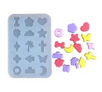 Moule en silicone en forme d'os de chien - Remplissage de résine époxy - Pour bijoux et colliers en résine