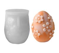 Moule en silicone en forme d'œuf de Pâques - Moule en silicone - Moule à bougie de Pâques - Moule en silicone - Moule à bougie - Moule en silicone - Moule à bougie - Moule à bougie - Moule à bougie en