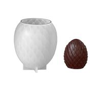 Moule en silicone en forme d'œuf en forme d'écailles de dragon pour travaux manuels et objets décoratifs en résine
