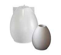 Moule en silicone en forme d'œuf facile à démouler - Base flexible pour créer des boîtes cadeaux uniques en résine et des boîtes cadeaux - Moule en silicone de qualité alimentaire