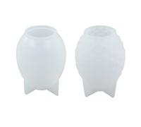 Moule en silicone en forme d'œufs de dragons à écailles avec support d'éclairage en bois alimenté par USB pour table de fête fait à la main, moules pour veilleuse en résine époxy