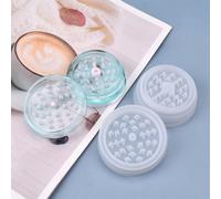 Moule En Silicone En Résine Époxy Transparente, Broyeur D'herbes, De Tabac, De Fumée, D'épices, Pour La Maison, Bricolage, Ornements Artisanaux