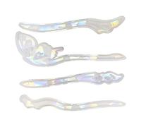 Moule en silicone - Épingles à cheveux holographiques - Moule en résine - Vintage - Barrette à cheveux - Bricolage - Accessoires de fabrication de bijoux