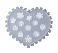 Moule en silicone époxy avec motif en relief, fleurs, ongles, pochoirs de sculpture, bijoux, outils, autocollants, ornement