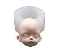 Moule en silicone époxy en forme de visage en argile | Character Doll Garage Kit Art