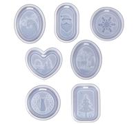 Moule en silicone époxy pour décoration de Noël - Outils de fabrication d'outils de décoration d'intérieur