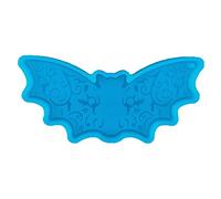 Moule en silicone époxy pour porte-clés d'Halloween en forme de chauve-souris pour porte-clés