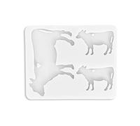 Moule en silicone époxy pour porte-clés en résine tortue, vache, dinosaure pour moulage, artisanat, fabrication de bijoux, décoration en résine époxy