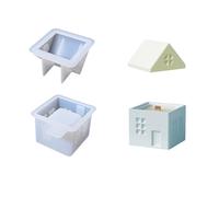 Moule en silicone facile à démouler avec motifs complexes pour bijoux en résine, décoration pastorale européenne, moule de cottage européen