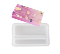 Moule en silicone facile à démouler pour support de téléphone portable, support de téléphone portable, fabrication de bijoux, fournitures de bureau, base d'ornement