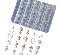 Moule en silicone facile à nettoyer pour décorer des anges dans des projets créatifs et de bijoux