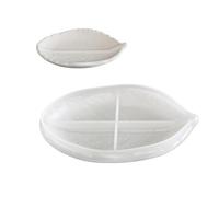 Moule en silicone facile à utiliser pour les travaux manuels, plateau élégant, assiette à fruits, plat à bijoux pour débutants et amateurs d'artisanat, assiette à fruits en silicone